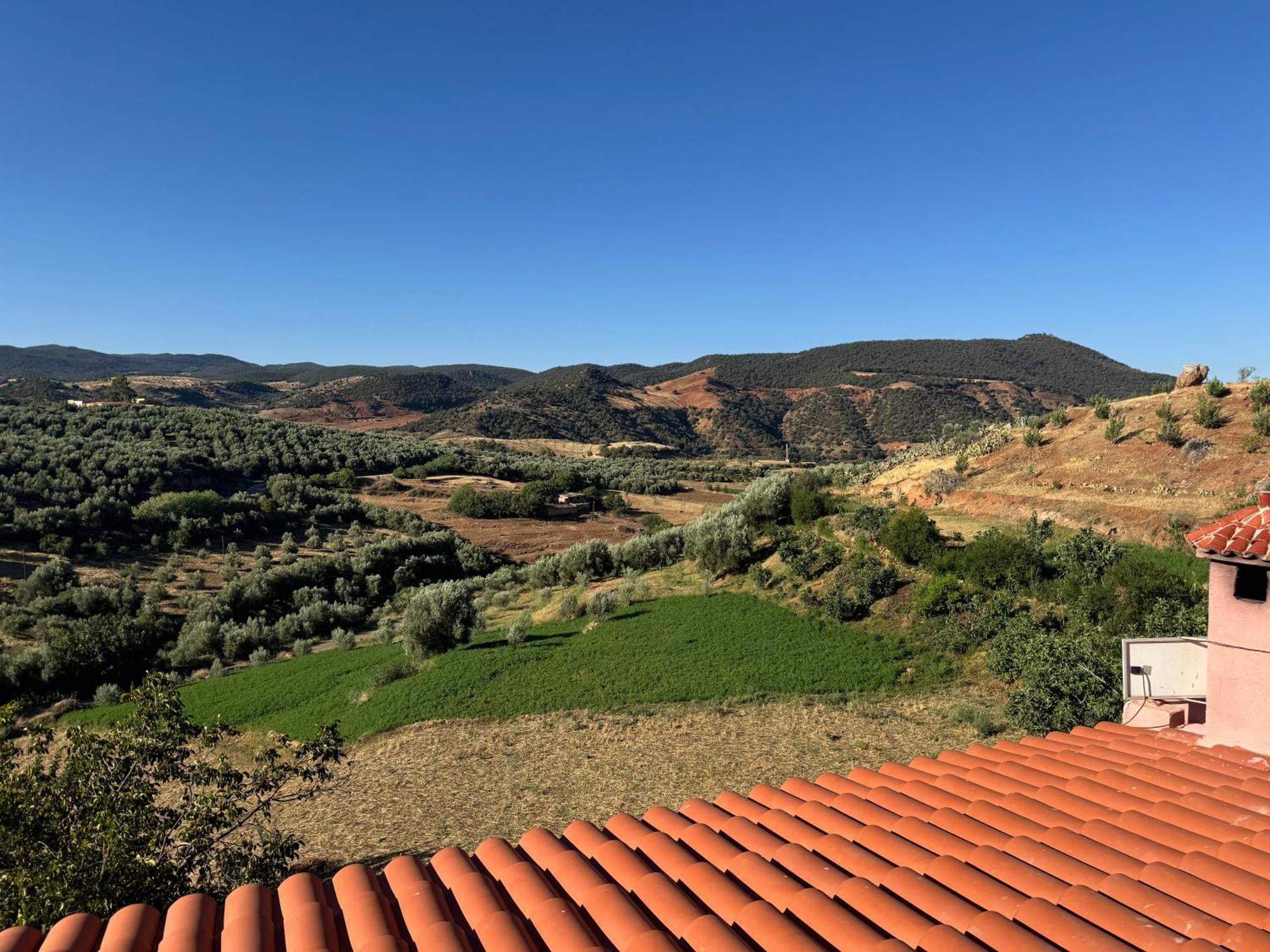 Gite Marbie Maison Rurale, Une Experience Naturelle Unique, Au Coeur Du Moyen Atlas, Maroc Kasba Tibouda Exteriör bild