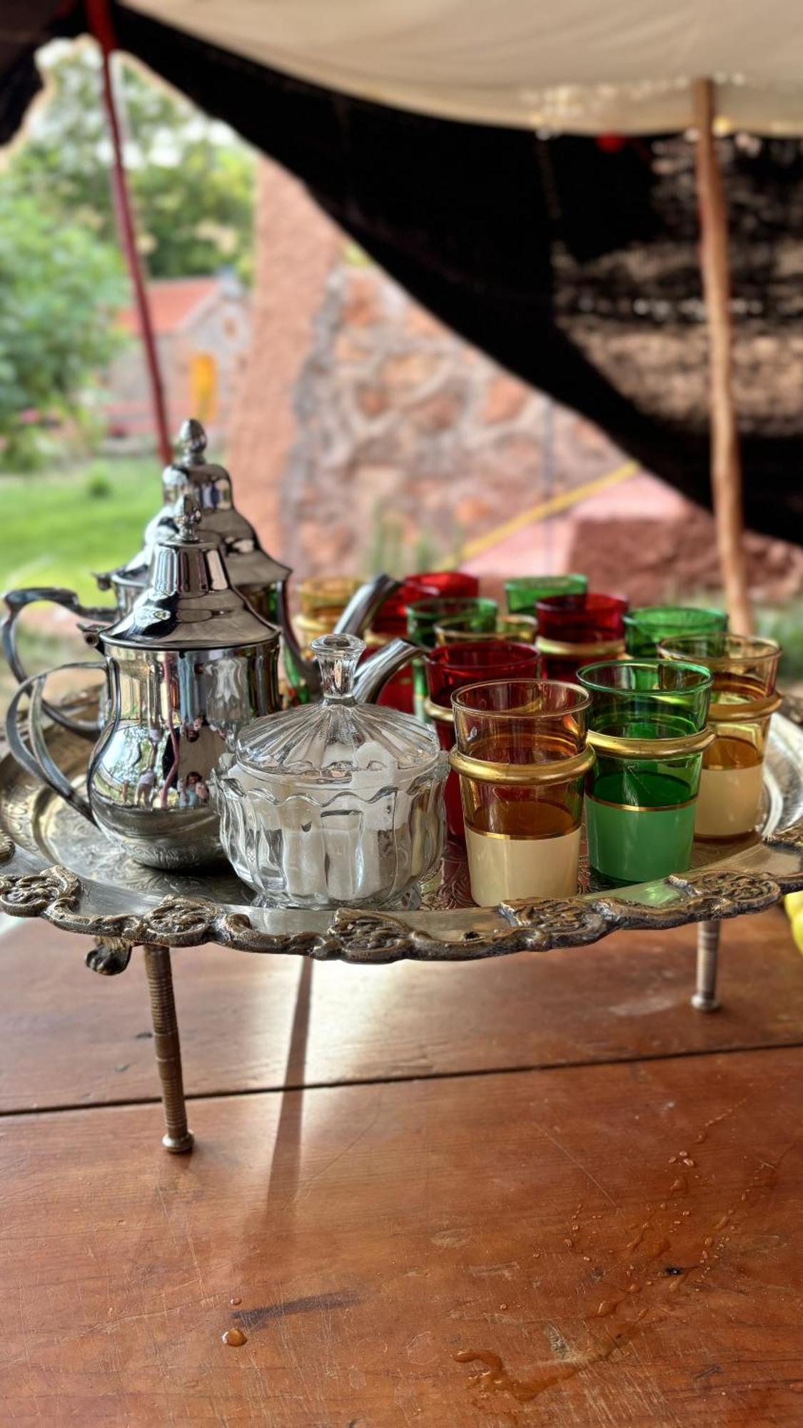 Gite Marbie Maison Rurale, Une Experience Naturelle Unique, Au Coeur Du Moyen Atlas, Maroc Kasba Tibouda Exteriör bild